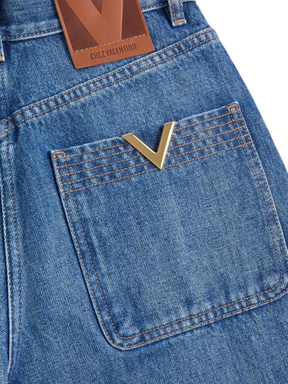Valentino Garavani Wide leg - Blu | f2d7c493dbb8a0b586bfb5be5e18f0fe04d721ca