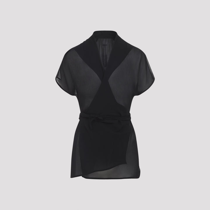 Rick Owens Top - Nero | af4321d17ca93fab4a8c818817637d2ad742bf12