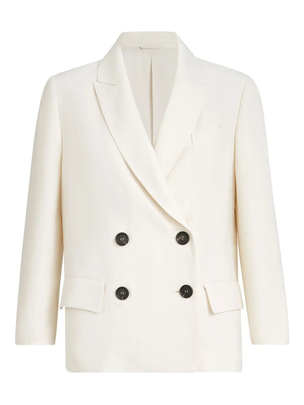 Brunello Cucinelli Blazer - Bianco | 49fdc3c2650a768b2d5c9a072ec5167514d5abef