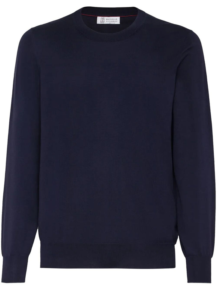 Brunello Cucinelli Pullover - Blu | 88da2e80d4a3c19776f8ba03939666f8ac56174b