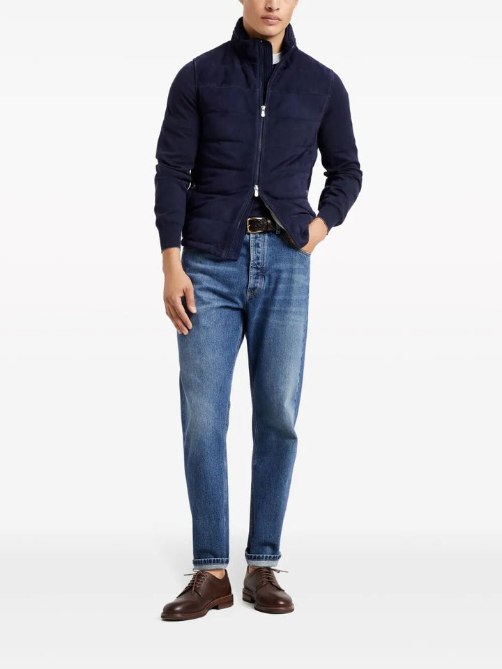 Brunello Cucinelli Pullover - Blu | 4433776ac419b186bc93f0af82cdf61cb9805036