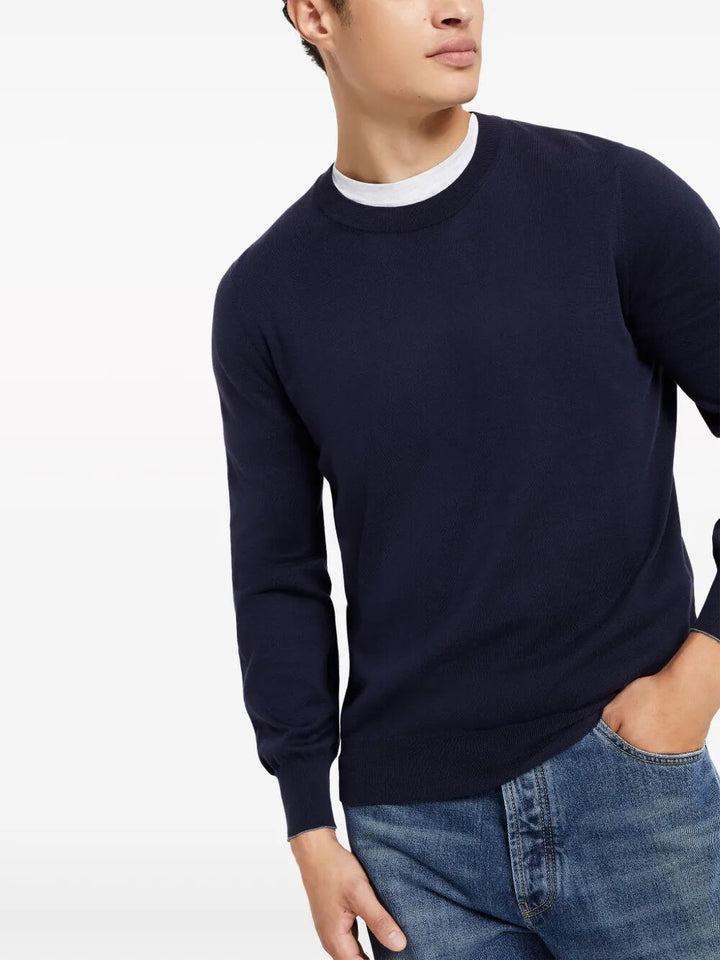 Brunello Cucinelli Pullover - Blu | 9f8315ef300c9d5bf53813d27d90e164a2646a86
