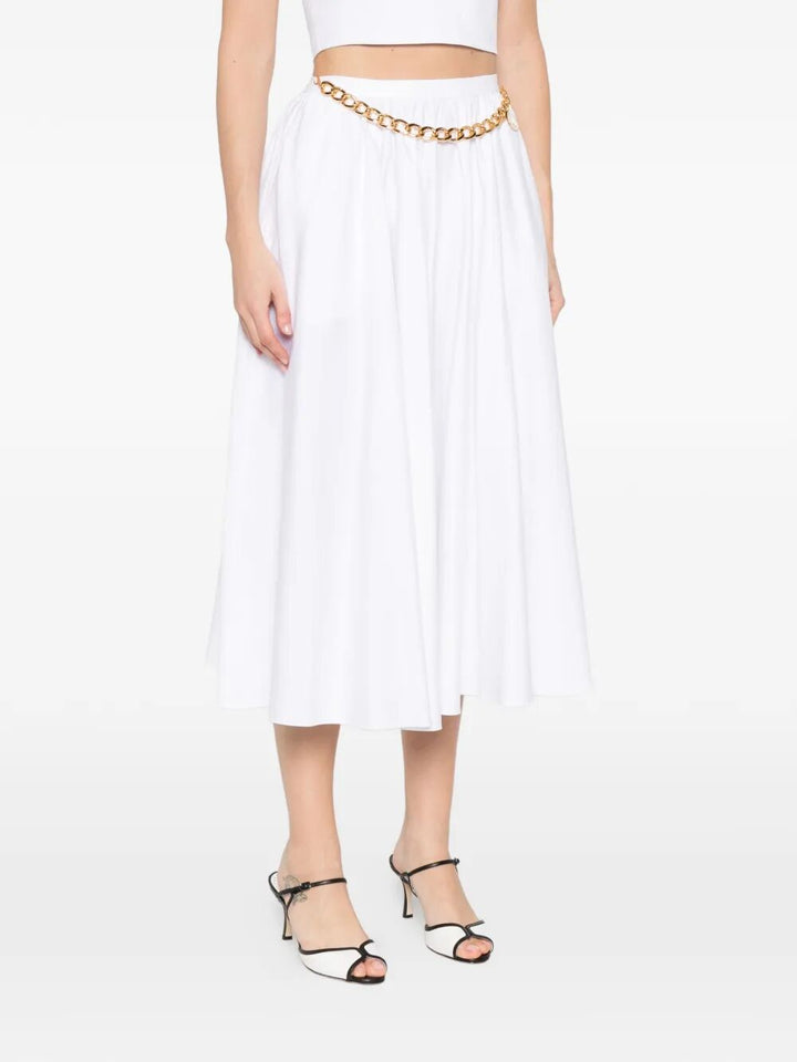 Elisabetta Franchi GONNA - Bianco | bb73e28bc9124dff20db166856f5c1846baa26c5