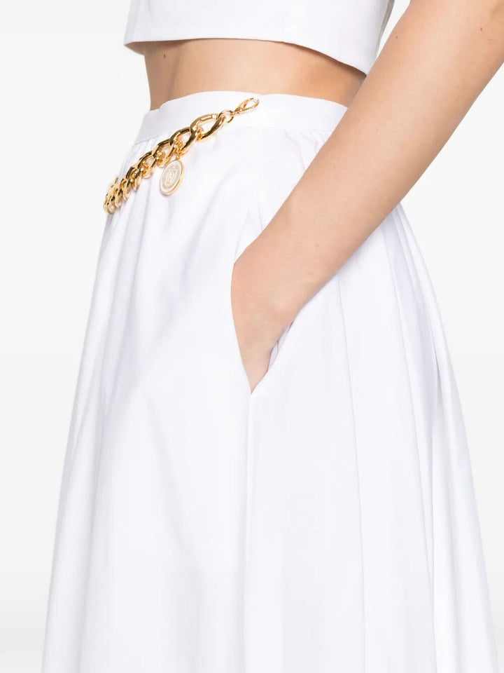Elisabetta Franchi GONNA - Bianco | 3b0c207f095c3beb4695700451778605cd244ba3