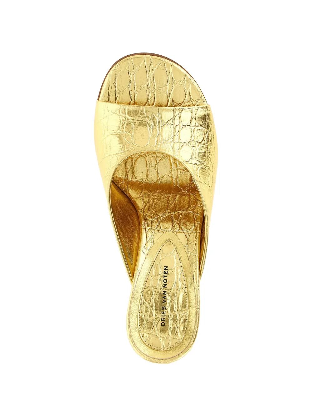 Dries Van Noten Mules - Metallic | 0b471d4fbb99cb66915463566ce3b7d2e333c256