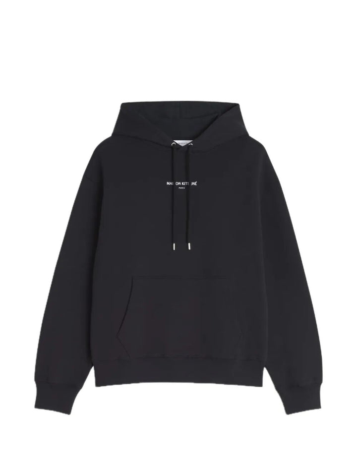 Maison KitsunÉ FELPA - Nero | 92a7d0cfb1c733167f5635a5360461d21d3820b1
