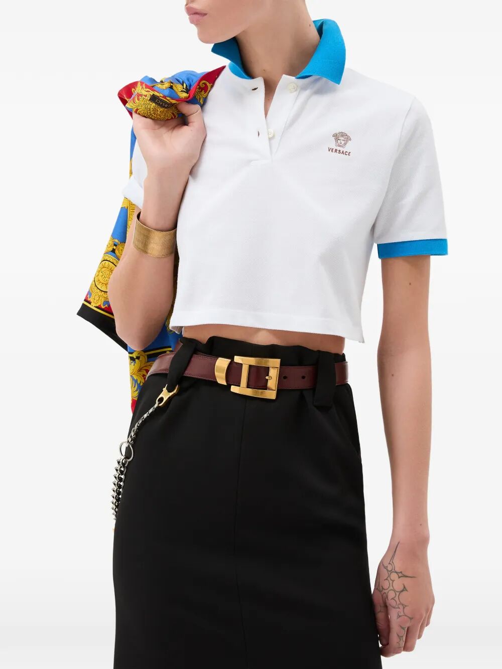 Versace POLO - Bianco | 191a5c74aaf7165583dd83a9809355db52136c9b