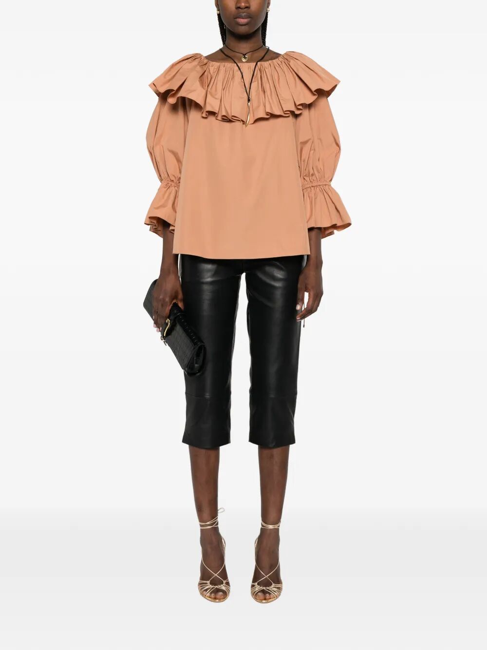 ChloÉ TOP - Marrone | 73fb845668665968c2c2a55b7a054c11e72b8ff7