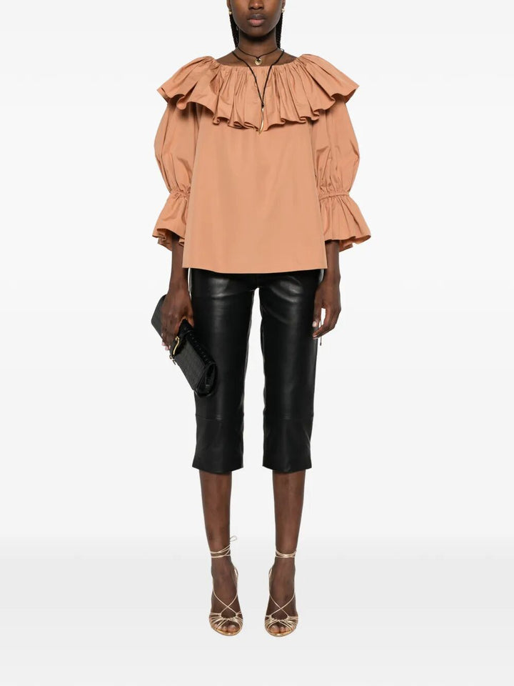 ChloÉ TOP - Marrone | 73fb845668665968c2c2a55b7a054c11e72b8ff7