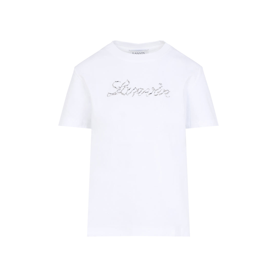 Lanvin T-shirts - Bianco | 3e238cf94f74aacd1abb37fc569cc74920049d73