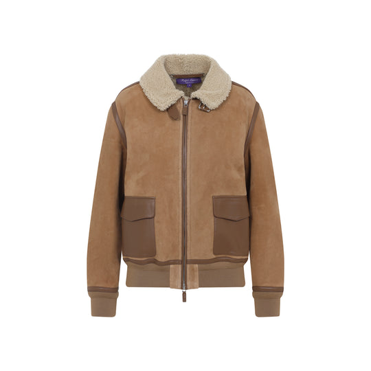 Beige Morrison Leather Coat