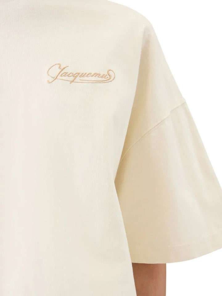 Jacquemus T-shirts - Nude & Neutrals | 1c04c2b84ce1b1eb3b243b835cece3fbd80b73a0