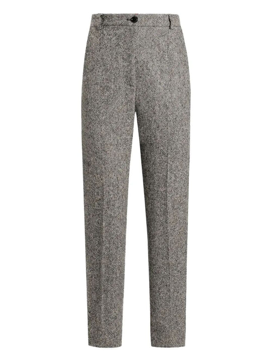 Pantaloni Sartoriali In Lana