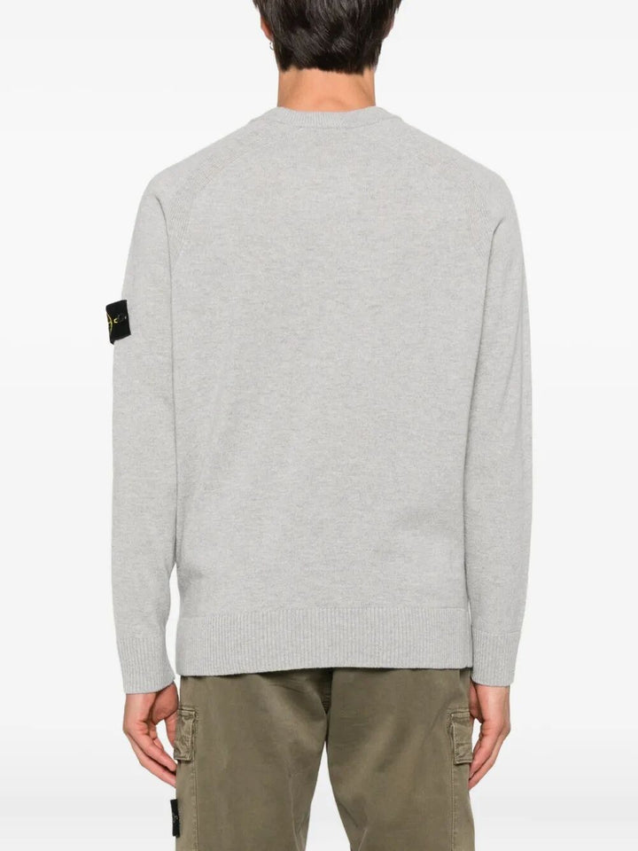 Stone Island Round neck - Grey | 0386aee6f64a5197f1f9ead639d8c6f631fac743