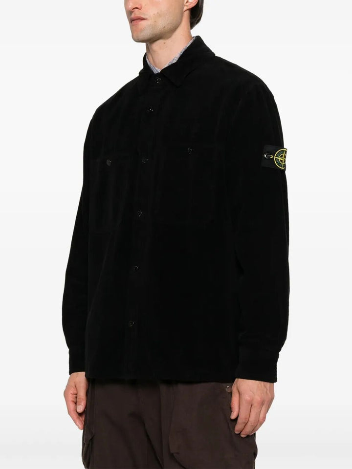 Stone Island Shirt jackets - Nero | df7e768495abf6fcd835caddc5b1994cddd7ba32