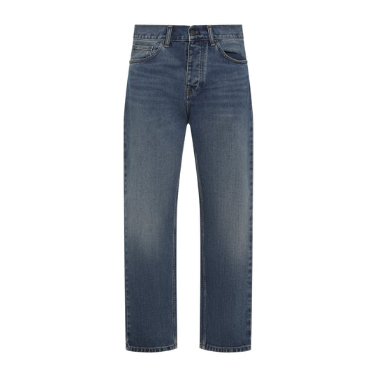 Blue Newel Cotton Jeans