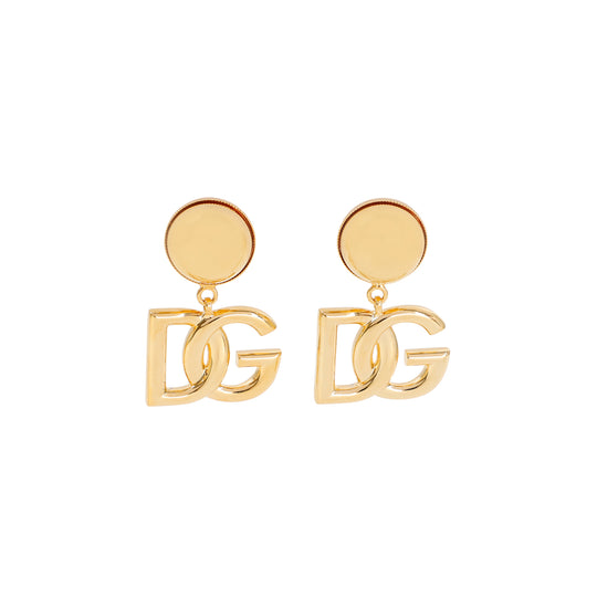 Gold Brass Earrings