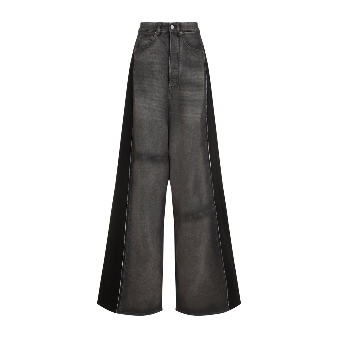 Mm6 Maison Margiela Jeans - Nero | ea9b62609c43559595d87496086d488cb00e2479