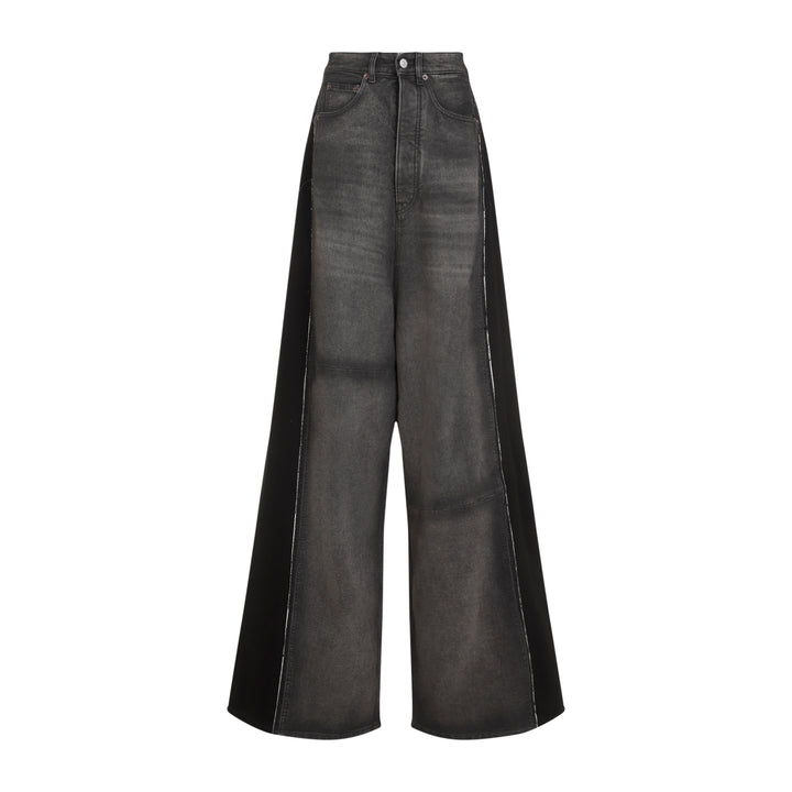 Mm6 Maison Margiela Jeans - Nero | ea9b62609c43559595d87496086d488cb00e2479