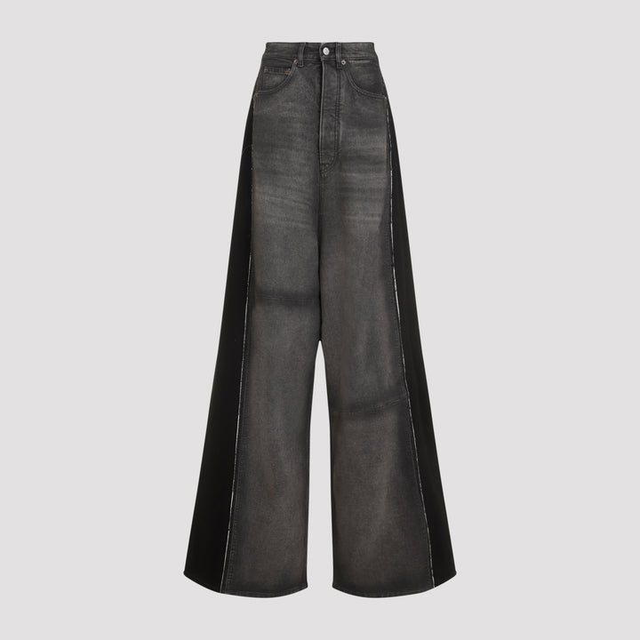 Mm6 Maison Margiela Jeans - Nero | 4d2c6c4a49ae4c743f16e5d55ebec52b17ffc8b0