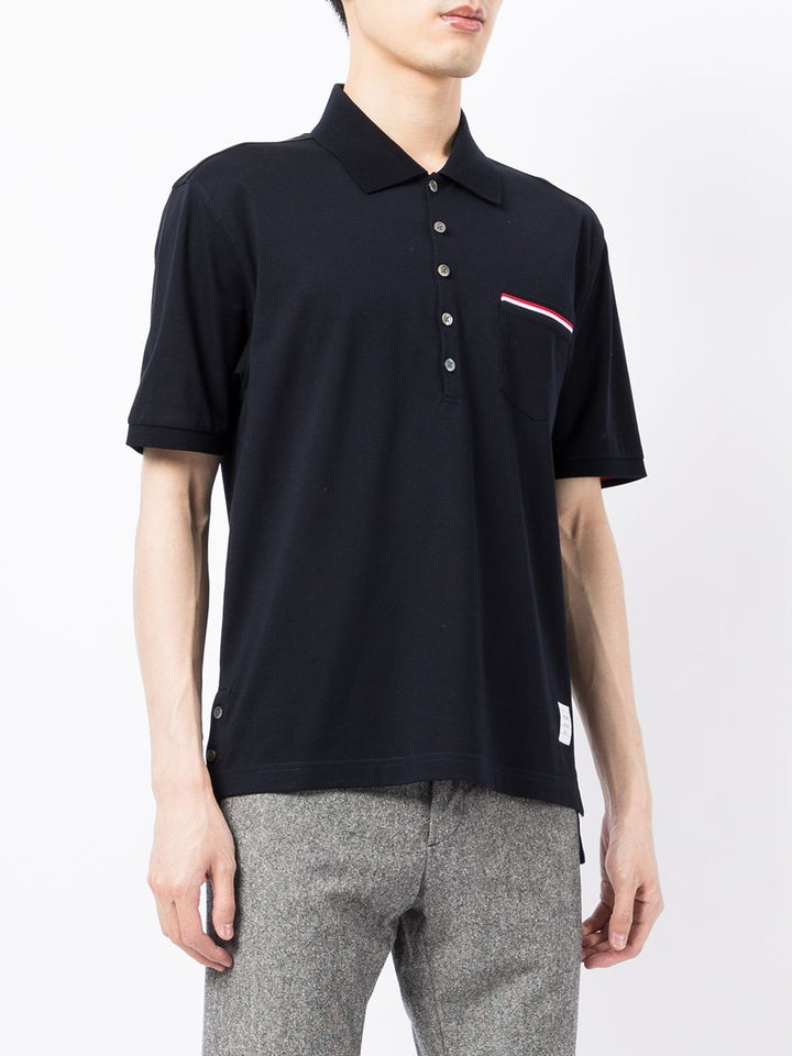 Thom Browne Polo - Blu | 3efafad66587bd9a95e9c55ffe9d809fadf04b83