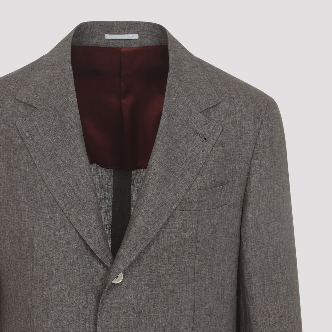 Brunello Cucinelli Giacche - Marrone | 43f417b3a3c5e349b937c3960216ef0540817683