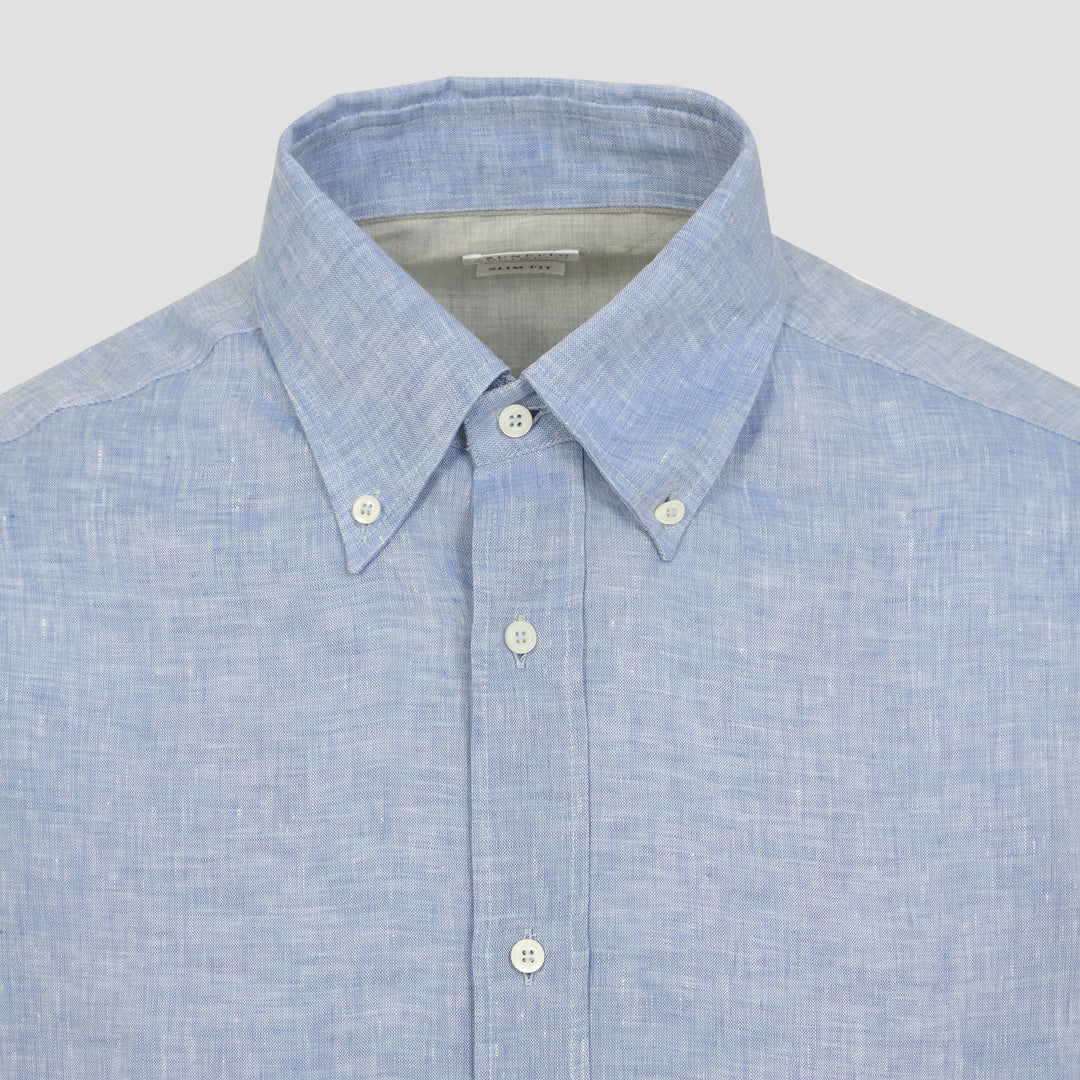 Brunello Cucinelli Shirts - Blu | b82d1c9924343c2bee0e6328d21524156e4c753e