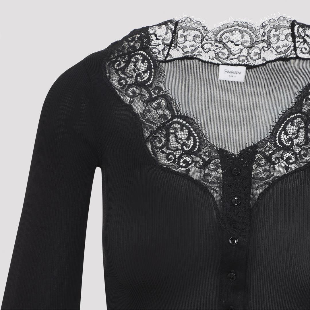 Saint Laurent Cardigan - Nero | ee4d6a366e9df9babc3b0a484a63be226203fc8c