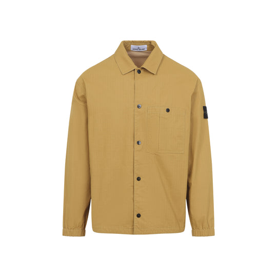 Mustard Yellow Cotton Shirt