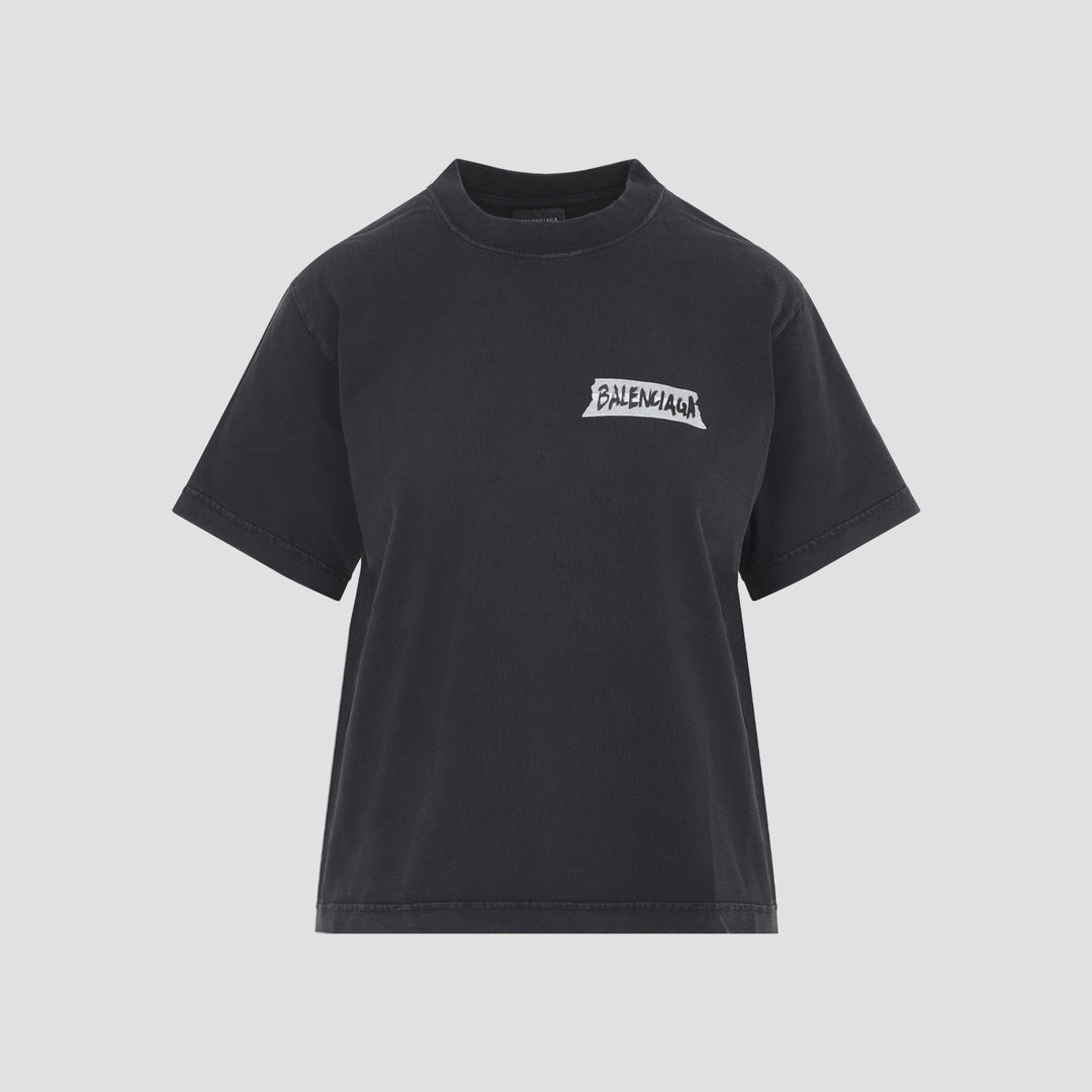 Balenciaga T-shirts - Nero | 341ba6d1f3391b1f55c6e5aa91f33d909806b204