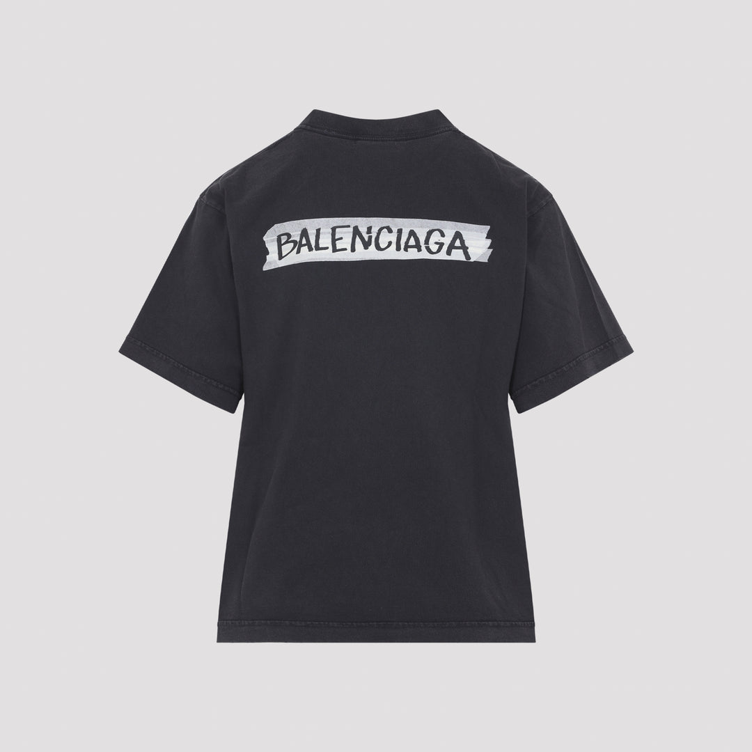 Balenciaga T-shirts - Nero | f932c7d96ae37fe52fc1ee3047ac487f7c88c550
