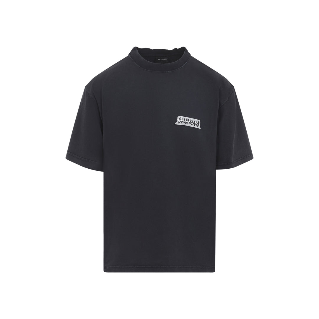 Balenciaga T-shirts - Nero | 7637bb77245b38476ad6919e771ea1ba61498a9c