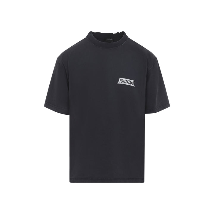 Balenciaga T-shirts - Nero | 7637bb77245b38476ad6919e771ea1ba61498a9c