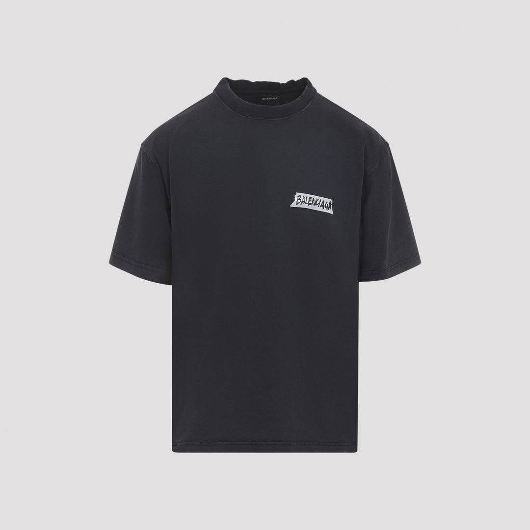 Balenciaga T-shirts - Nero | a46f99a823b122462442aa50f0acafae60db9d76