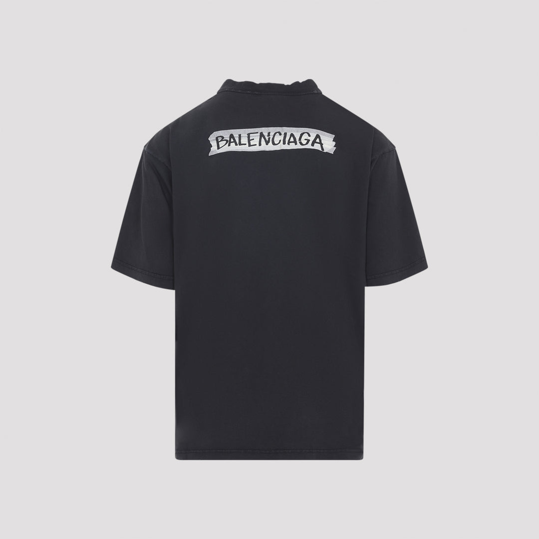Balenciaga T-shirts - Nero | f093ce57fb64af27b385eeef6a2601fcb28b873e