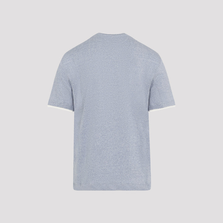 Brunello Cucinelli T-shirts - Blu | 8297d117b7280a406d450056ceea3a160fe4daf4