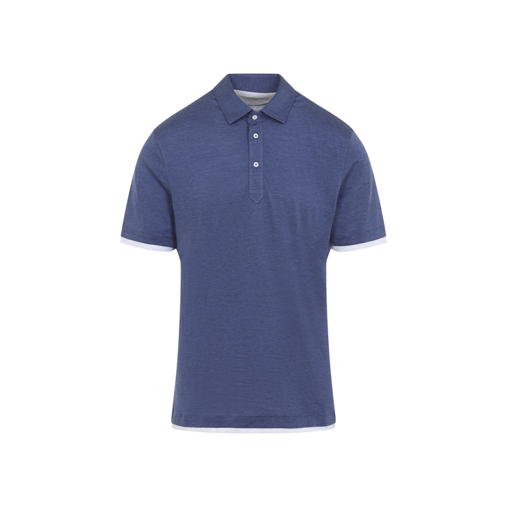 Brunello Cucinelli Polo - Blu | 7f84475494d888770ef2355655cafc771c7168fa
