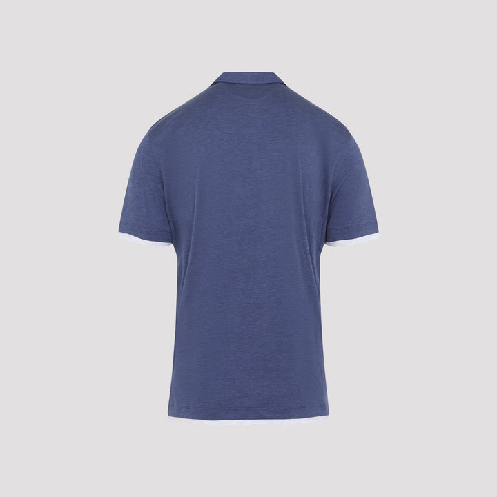 Brunello Cucinelli Polo - Blu | 81a6abca600550f9b383aaf81f4d2d8958400786