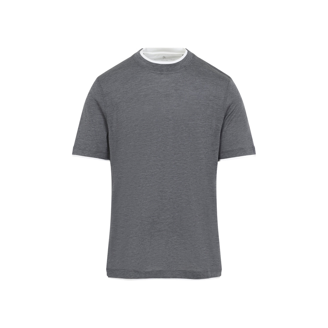 Brunello Cucinelli T-shirts - Grey | fd192c41599a64c4d52a504308444165955a173c