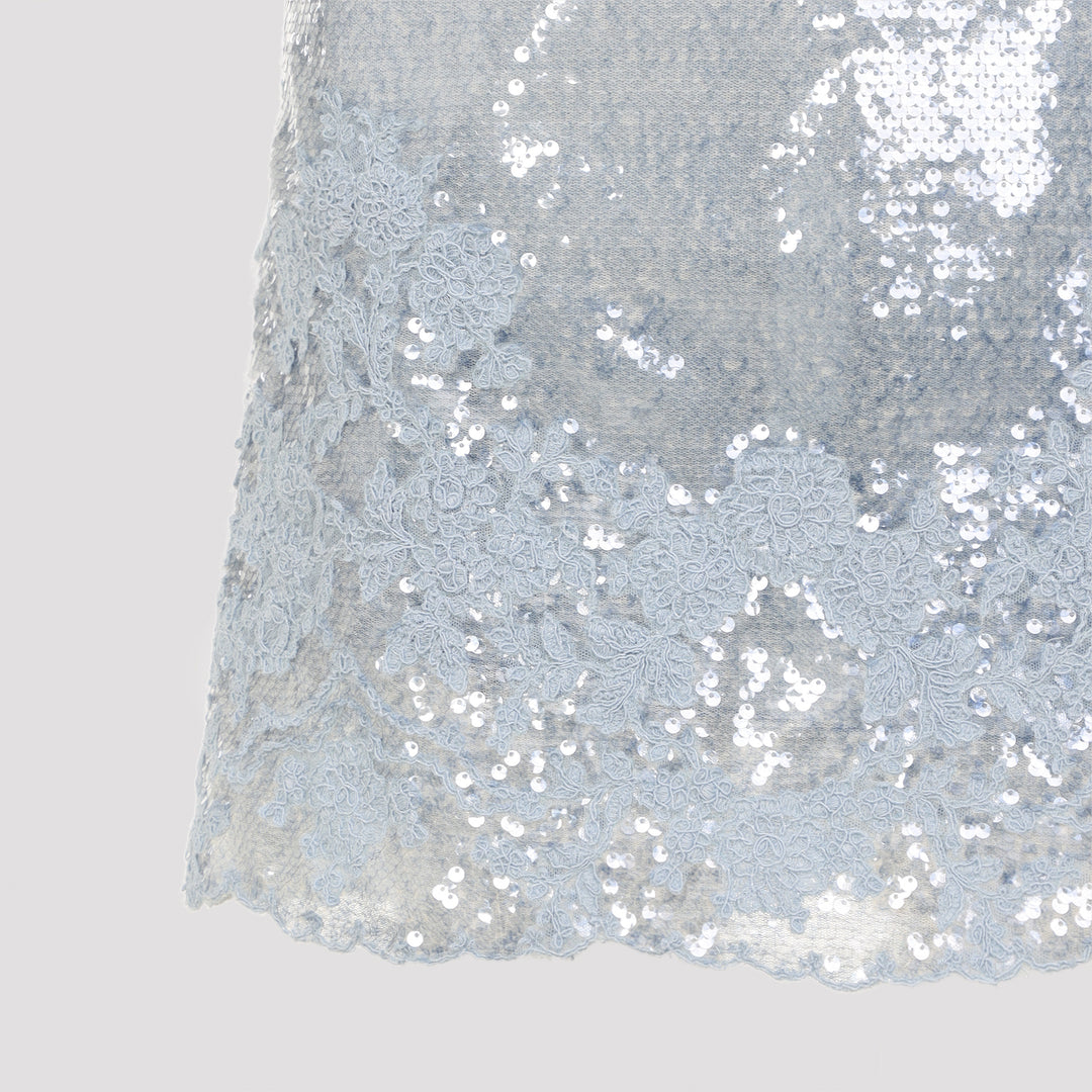 Ermanno Scervino Mini dresses - Blu | 1e186ea2d72ed5ff03b0b1cab0ead5cc3d9950af