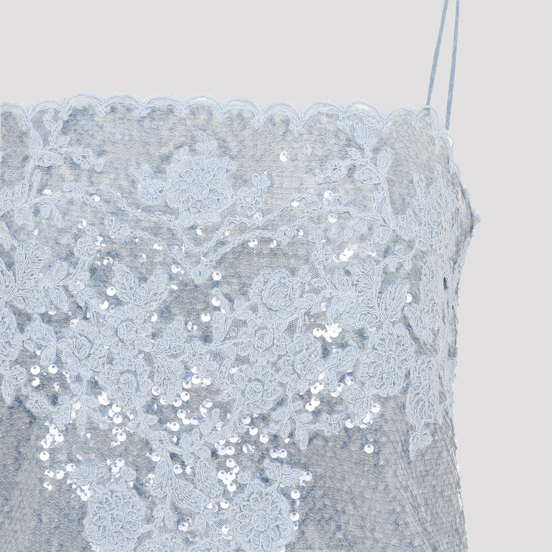 Ermanno Scervino Mini dresses - Blu | 903b805b02b76fd1f67b2d4568890de3e38010c6