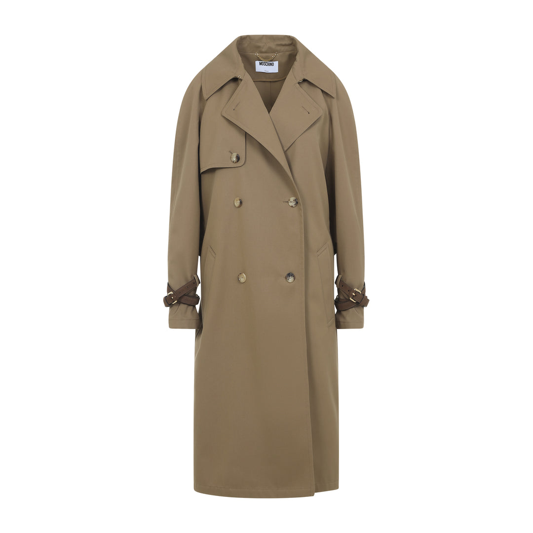 Moschino Trench & raincoat - Marrone | 469390d53af26db3d53bb93139caa375f4cc9ad3