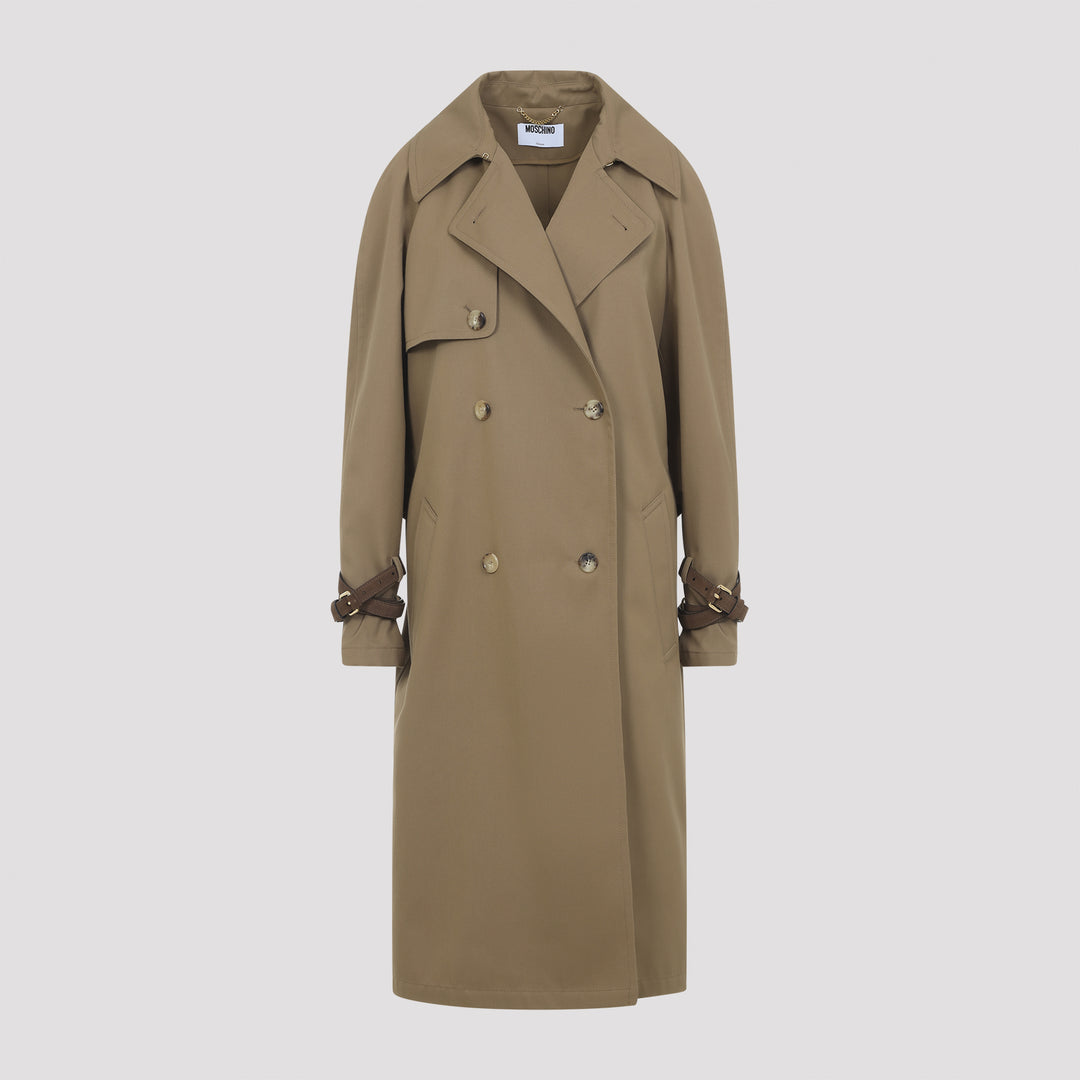 Moschino Trench & raincoat - Marrone | 964231749cd4a3e4cb5df237709043f96f621a3a