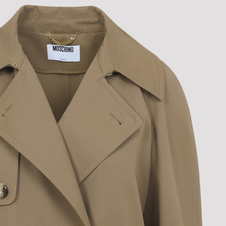 Moschino Trench & raincoat - Marrone | f8aa33487936233d8ede11945300aaf045d5c33f