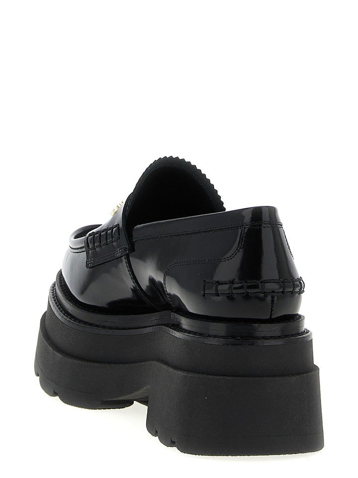 Alexander Wang Carter Platform Mocassini - Nero | 022c18a0beac19657386398510bc2f54c8ea3d2a