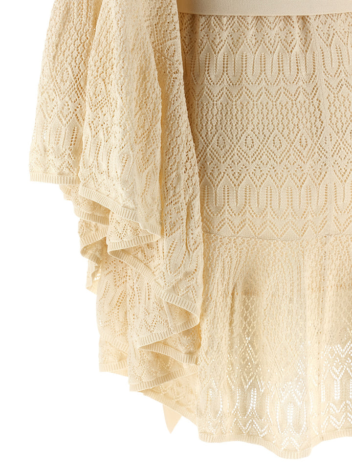 Zimmermann Coco Pointelle Lace Abiti - Beige | 488777efc688990a378ee3ab95d73298e912bbc1