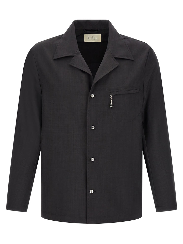 Second/Layer Fairmont Safari Camicie - Grigio | f6cb5445f72d282eddf368981222f1469ce7d6e9