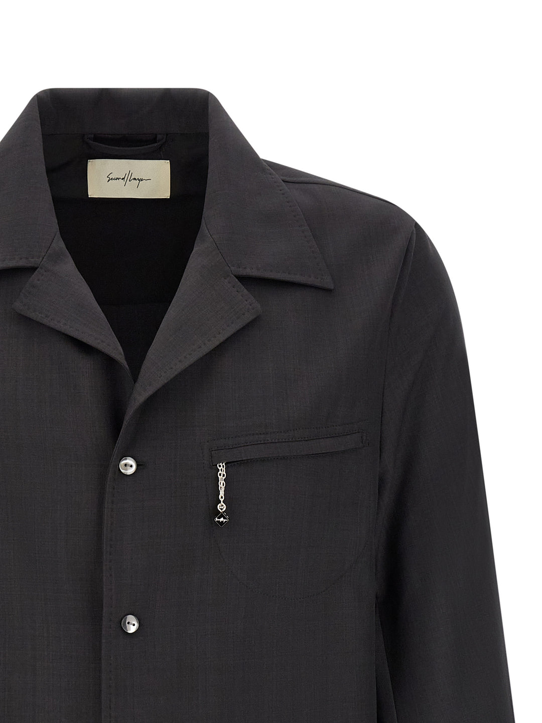 Second/Layer Fairmont Safari Camicie - Grigio | 5d9dc5d303fc2808a921c913b004d57e6aae52e2