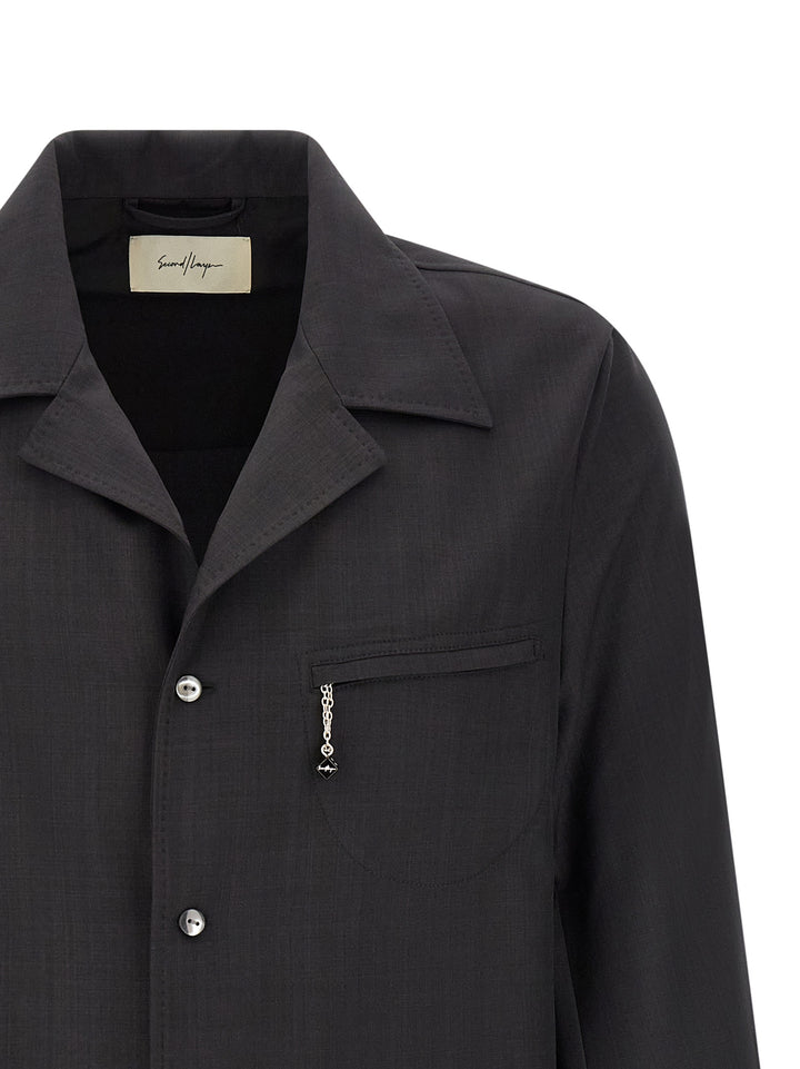 Second/Layer Fairmont Safari Camicie - Grigio | 5d9dc5d303fc2808a921c913b004d57e6aae52e2