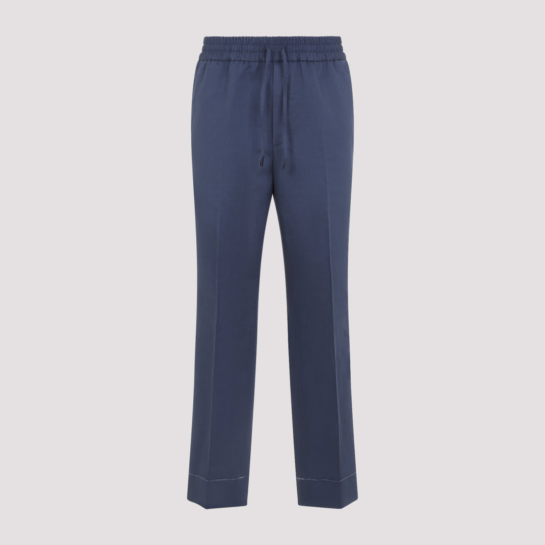 Brioni Regular & straight leg - Blu | b0762b64dc762de9640cbfa585ceb71fe9de430a